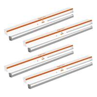 Amazon Basics 20W LED Batten – Cool White, Pack of 4