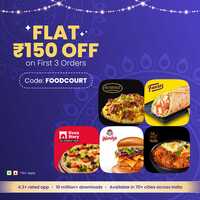 Eatsure food worth 774 at 252 (user specific) 