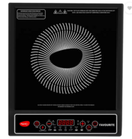 Pigeon 1800 W Induction Cooktop Push Button  (Black, Favourite)