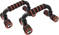 FitBox Sports Push-Up Bars Stand Non-Slip Handles | Push Up Handles with Cushioned Foam Grip and Non-Slip Sturdy Structure