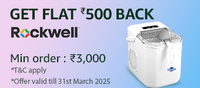 Rockwell Quiz - Get Flat Rs.500 cashback on Min Order Rs.3000