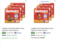 Huggies Loot at Upto 82% discount