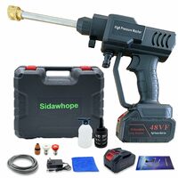 KIDPALACE Cordless Pressure Washer Portable Power Washer