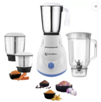 Bostton 750W Double layered Copperr 750 W Mixer Grinder  (Defendo | 4 Jars | White)