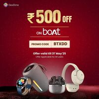 Boat Watches, Headphone & More Upto 80% Off + Coupon Discount