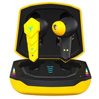 TAGG Rogue 200Gt Gaming Bluetooth Truly Wireless in Ear Earbuds with Mic 45Ms Low Latency for Gaming Dual with Enc for Best Calling Made for Comfort Gaming Yellow