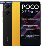POCO X7 Pro 5G Smartphone (Yellow, 256 GB)  (8 GB RAM)