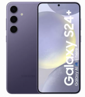SAMSUNG Galaxy S24+ 5G Smartphone (Cobalt Violet, 256 GB)  (12 GB RAM) (location specific)