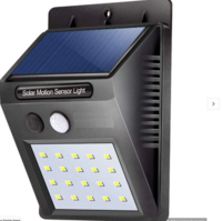 Wireless Motion Sensor 20 LED Solar LED Outdoor Wall Light