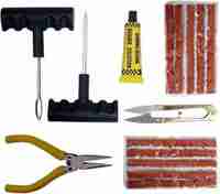 kva complete tubeless tyre puncture repair-kit