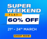 Jack & Jones Super Weekend Sale Flat 60% off + Extra 10% off