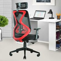 ASTRIDE Ergofit Ergonomic Office Chair for Home, 3-Years Warranty, 2D Headrest, Adjustable Arms