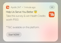 Apollo Generic Medicine Survey- Get Health credits Worth Rs. 100