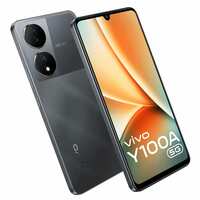 vivo Y100A 5G Smartphone (Metal Black, 8GB RAM, 128GB)