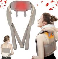 LivTee Massager with Heating, Body , Neck Massager for Cervical Pain Relief

