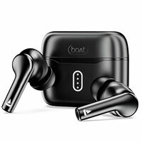 boAt Airdopes 141 Pro Buds, 13mm Drivers, Metallic Finish, 60HRS Battery, 4Mics ENx, Fast Charge, IPX5, v5.3 Bluetooth TWS in Ear Earbuds Wireless Earphones with mic (Obsidian Black)