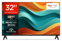 TCL 79.97 cm (32 inches) Metallic Bezel-Less S Series FHD Smart Android LED TV 32S5500AF (Black)