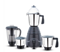 Morphy Richards Silver Toned & Black Icon Superb Dlx 4 Jar Mixer Grinder