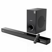 Blaupunkt Newly Launched SBW Munich 50 Dolby Audio 2.1 CH Soundbar with Wired Subwoofeer