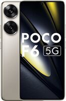 POCO F6 5G (Titanium, 256 GB)  (8 GB RAM)
