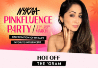 Nykaa Pinkfluence Party Sale (Till 28th March)