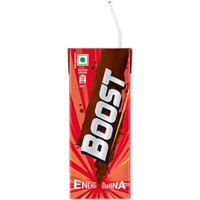 Boost Milkshake Nutrients For Energy - Stamina, 180 ml