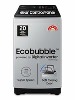 Samsung 8 Kg, Eco Bubble Technology, Fully-Automatic Top Load Washing Machine (Lavender Gray)