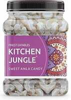 Kitchen Jungle Dried Dry Sweet Amla Candy 900 gm Jar Pack
300+ bought in past month