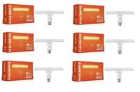 Halonix 10 Watts B22d LED bulb Mini tube Light| Color- Yellow | Pack of 6