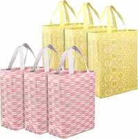 Heart Home Unisex Shopping Handbag|Grocery Handbag|Shopping Bag|Grocery Shopping Bag|Reusable Shopping Bags|Vegetable Bag|Carry Bag|Pack of 6|Multicolor