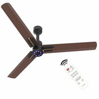 POLYCAB Wizzy Neo LED 1200mm 5-Star BLDC, Remote Ceiling fan Brown Copper