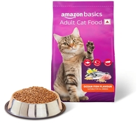 Fresh - Amazon Basics Dry Cat Food | 3 Kg | Ocean Fish | with Real Chicken Meat & Fish | Suitable for Adult Cats | Packed with Protein | Suitable for All Breeds(location specific)