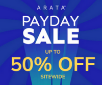 Arata Payday Sale - Upto 50% Off Sitewide + Free Gift