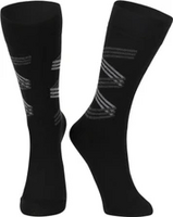 Men Striped Calf Length