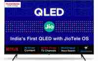 Thomson Jio TV 108 cm (43 inch) QLED Ultra HD (4K) Smart Jio Tele OS TV 40W Sound Output Dolby