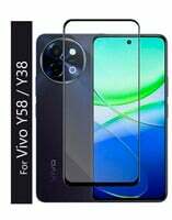 Kwine Cases for Galaxy S23/Nord ce 4/Vivo Y58 / Y38 Tempered Glass Screen Protector