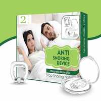 GROOTS Anti Snoring Device Silicone Nose Clip (Pack of 2)