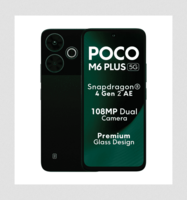 POCO M6 Plus 5G Smartphone 6 GB RAM, 128 GB (location specific)