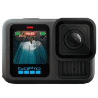 GoPro Hero13 5.3K and 27.6MP 240 FPS Waterproof Action Camera with CMOS Sensor (Black)