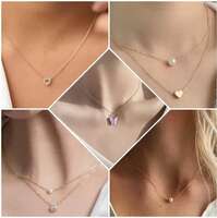 Combo of 5 Traditional 18 inch Daily Wear Necklace Set for Women