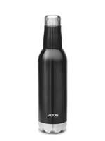 Milton Pride 600 Themosteel Hot and Cold Water Bottle, 500 ml, Black 