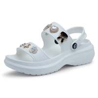 DOCTOR EXTRA SOFT Women's Metallic Charms Fashion Slippers/Sandals 