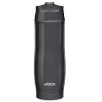 Milton Thermosteel Revive Insulated Hot and Cold Water Bottle, Black, 480 m