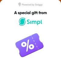 Swiggy instamart X Simpl - Pay With Simpl and get variable Swiggy coupon