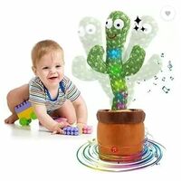 SHRIBALAJITOYS Dancing cactus Toy Talking Repeat Bluetech Singing Toy 120 Songs  (Green)