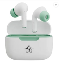 Flipkart SmartBuy FT-201 TWS 24Hrs Playtime Bluetooth (Aqua White, In the Ear)