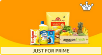 Amazon Fresh - Get Flat ₹125 / 250 / 350 Cashback - Just For Prime (User Specific) 