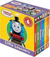 THOMAS & FRIENDS LITTLE LEARNERS POCKET LIBRARY: With 6 illustrated mini early learning books, this slipcase is perfect for young fans aged 10 months and over