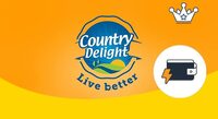 Make a payment on Country Delight and Win ₹30 to ₹150 back