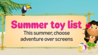 Amazon Summer Toy List Store - Upto 80% off 
